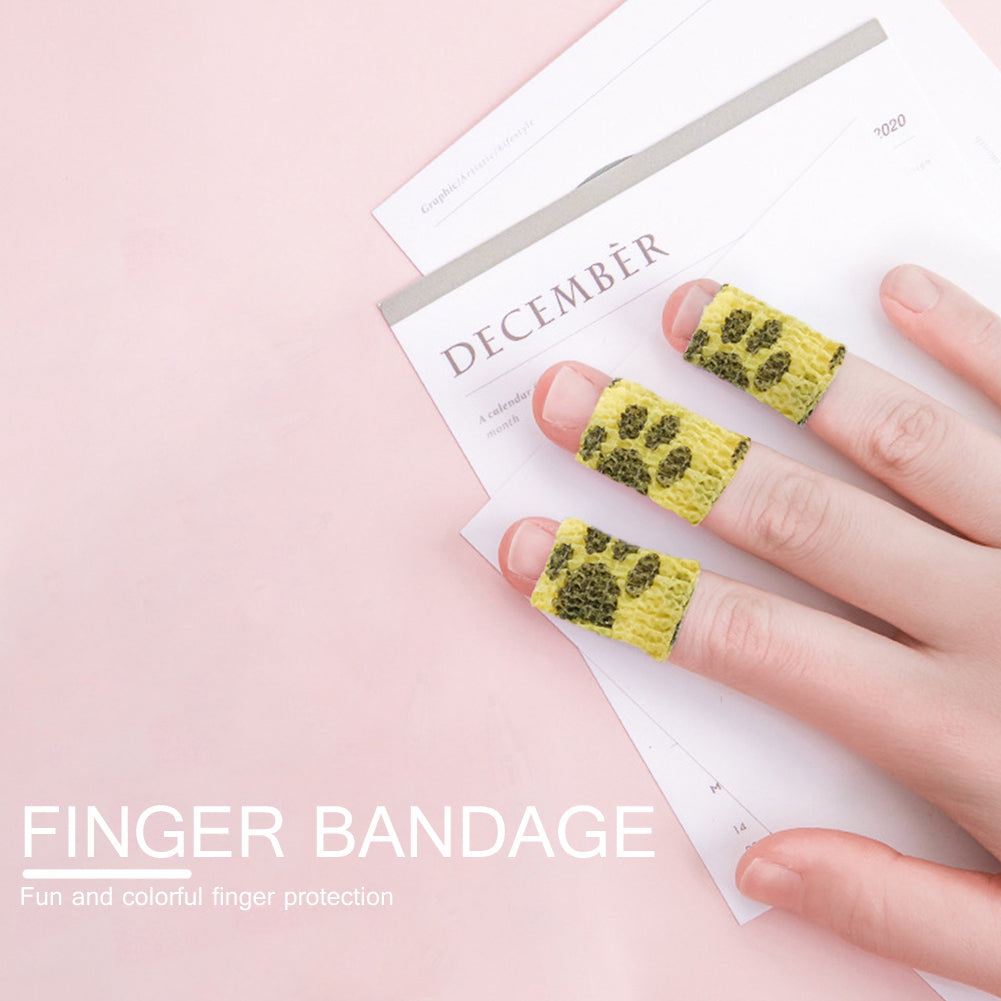 Self Adhesive Tape Elastic Bandage Finger Protector Binding Wrap Support