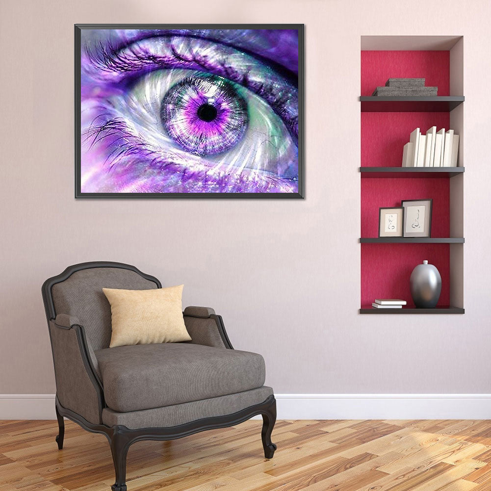 Eye - Full Round Drill Diamond Painting 40*30CM
