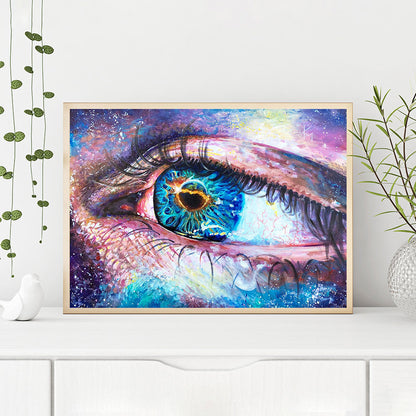 Eye - Full Round Drill Diamond Painting 40*30CM