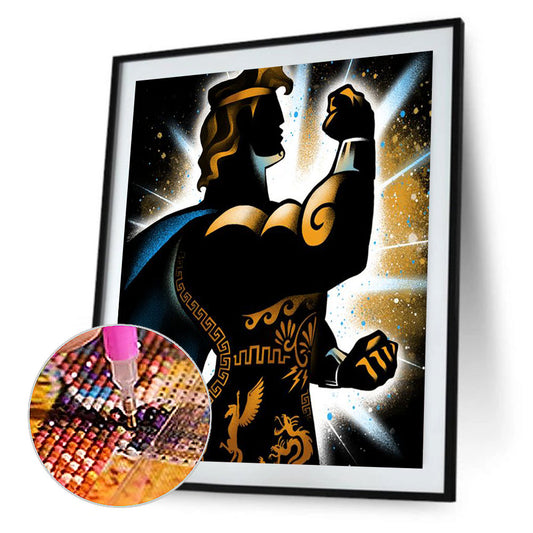 Disney Silhouette - Full Round Drill Diamond Painting 40*55CM