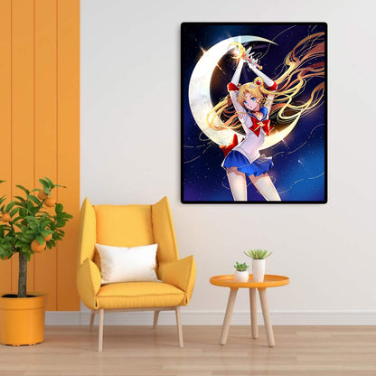 Sailor Moon - 11CT Stamped Cross Stitch 48*60CM