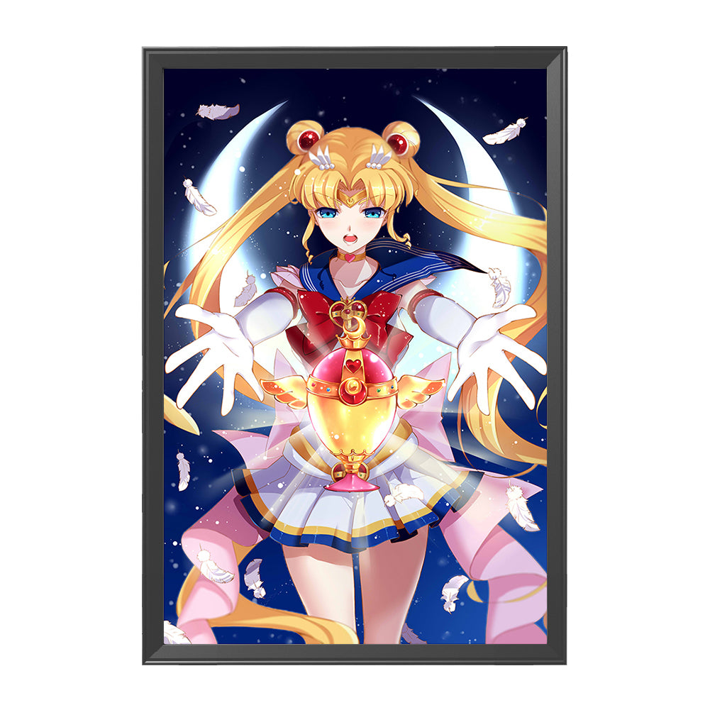 Sailor Moon - 11CT Stamped Cross Stitch 60*90CM