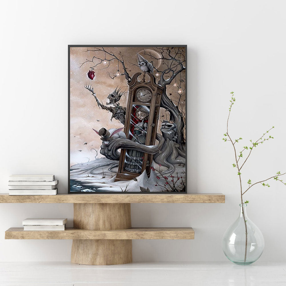 Undead Skull - Full Round Drill Diamond Painting 30*40CM