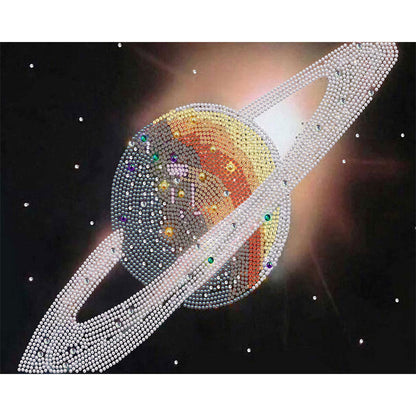 Planet - Special Shaped Drill Diamond Paiting 40*30CM