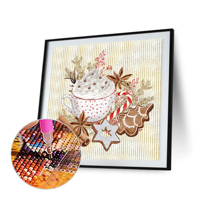 Coffee Cup - Full Round Drill Diamond Painting 50*50CM