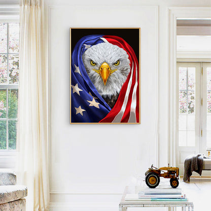 Eagle - Full Round Drill Diamond Painting 30*40CM