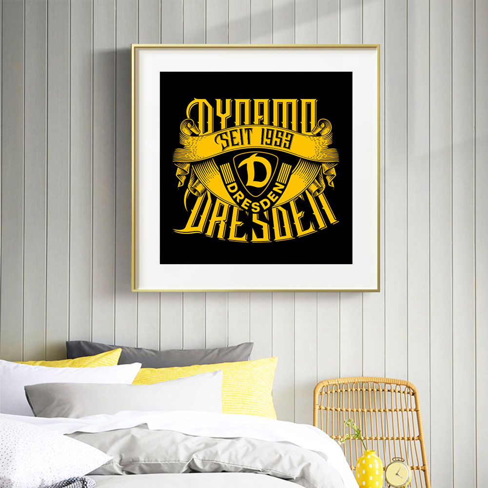 Team Logo - Full Round Drill Diamond Painting 40*40CM