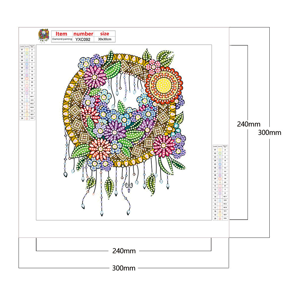 Dreamcatcher - Special Shaped Drill Diamond Paiting 30*30CM