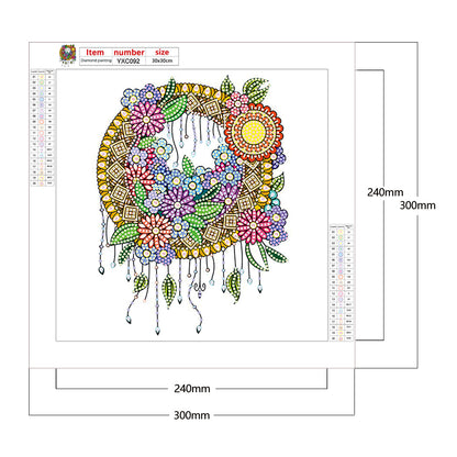 Dreamcatcher - Special Shaped Drill Diamond Paiting 30*30CM