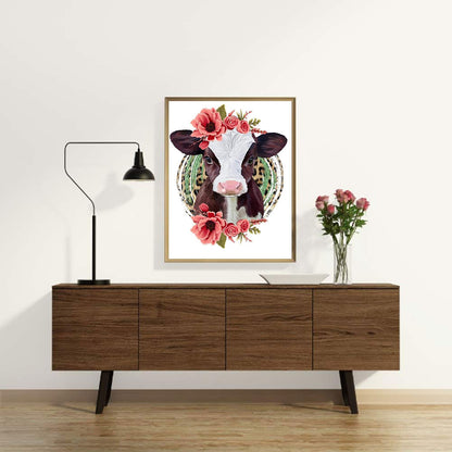 Cows - Full Round Drill Diamond Painting 30*40CM