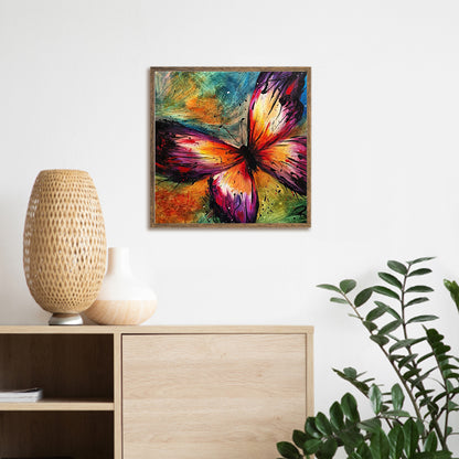 Butterfly - Full Square Drill Diamond Painting 30*30CM