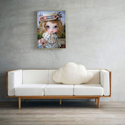 Big Eye Doll - Full Round Drill Diamond Painting 30*40CM