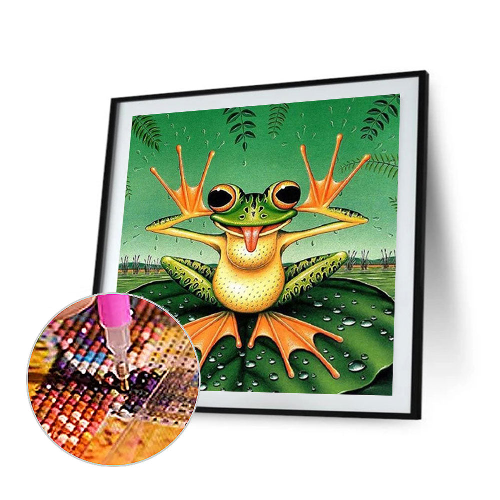 Frog - Full Round Drill Diamond Painting 50*50CM