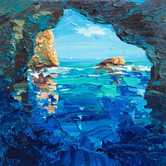 Ice Lake - Full Round Drill Diamond Painting 30*30CM