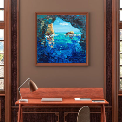 Ice Lake - Full Round Drill Diamond Painting 30*30CM