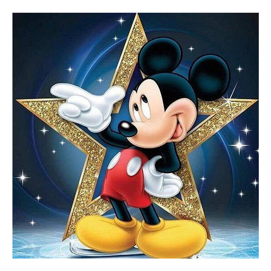 Mickey Mouse - Full Square Drill Diamond Painting 30*30CM