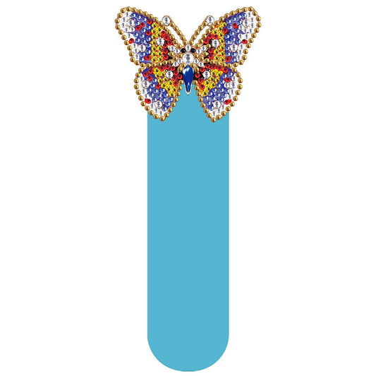 DIY Diamond Painting Leather Bookmark Mosaic Special-shaped Drill Craft Art