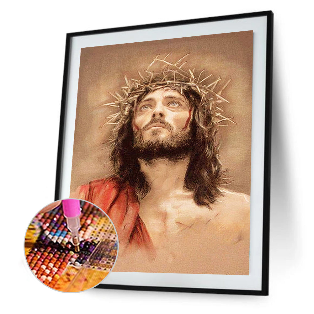 Jesus - Full Square Drill Diamond Painting 30*40CM