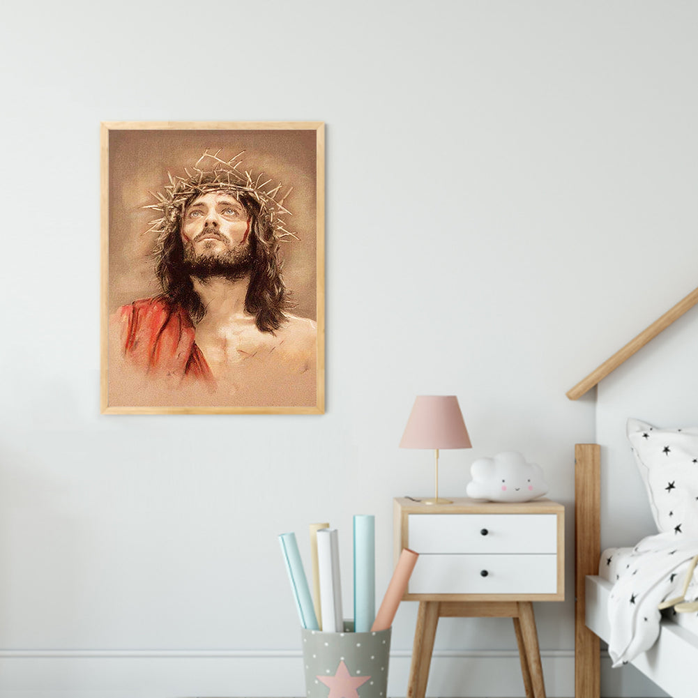 Jesus - Full Square Drill Diamond Painting 30*40CM