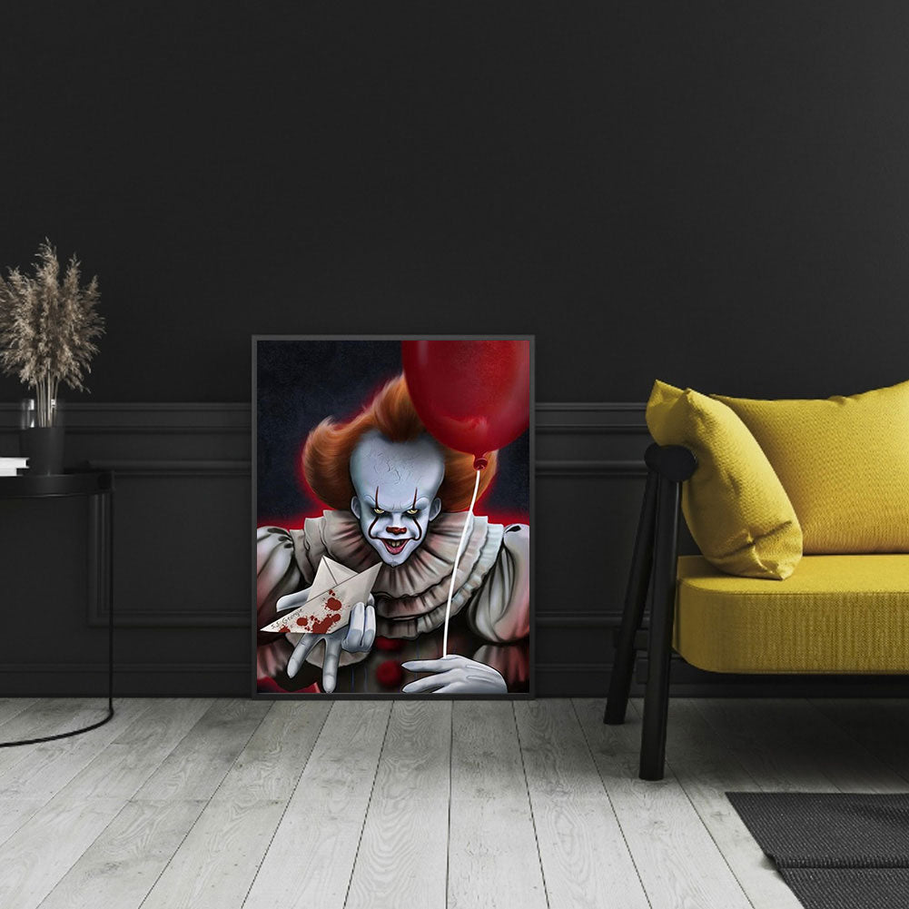 Clown - Full Round Drill Diamond Painting 40*50CM
