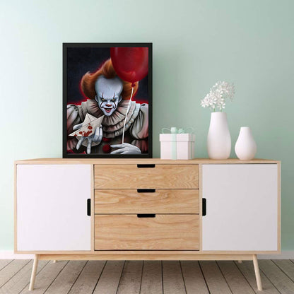 Clown - Full Round Drill Diamond Painting 40*50CM