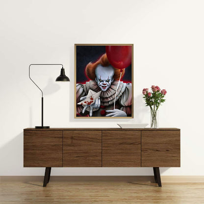 Clown - Full Round Drill Diamond Painting 40*50CM