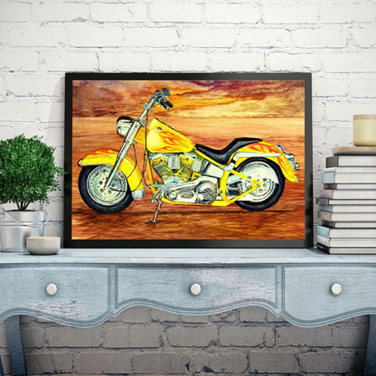 Motorcycle - Full Round Drill Diamond Painting 40*30CM
