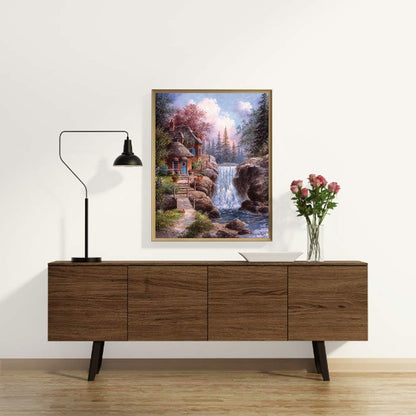 Fall - Full Round Drill Diamond Painting 30*40CM