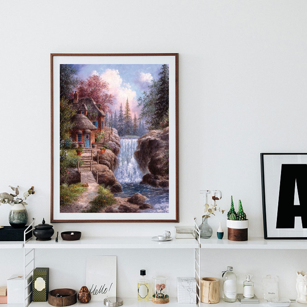 Fall - Full Round Drill Diamond Painting 30*40CM