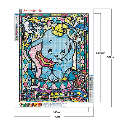 Dumbo - Full Round Drill Diamond Painting 40*50CM