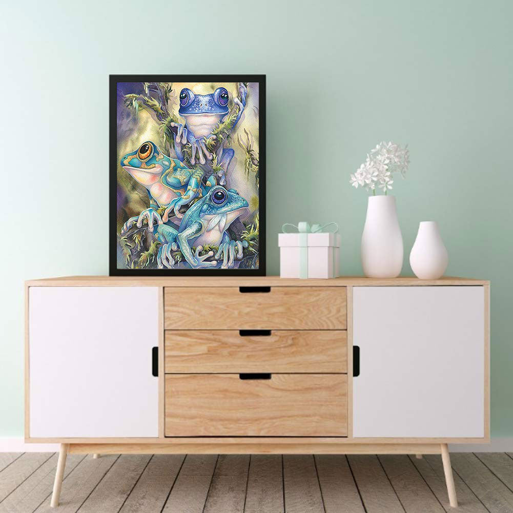 Frog - Full Square Drill Diamond Painting 30*40CM