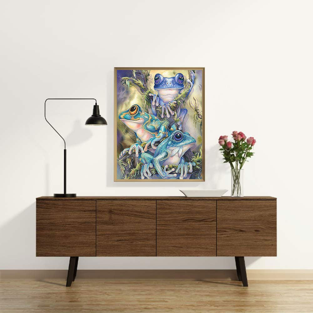 Frog - Full Square Drill Diamond Painting 30*40CM