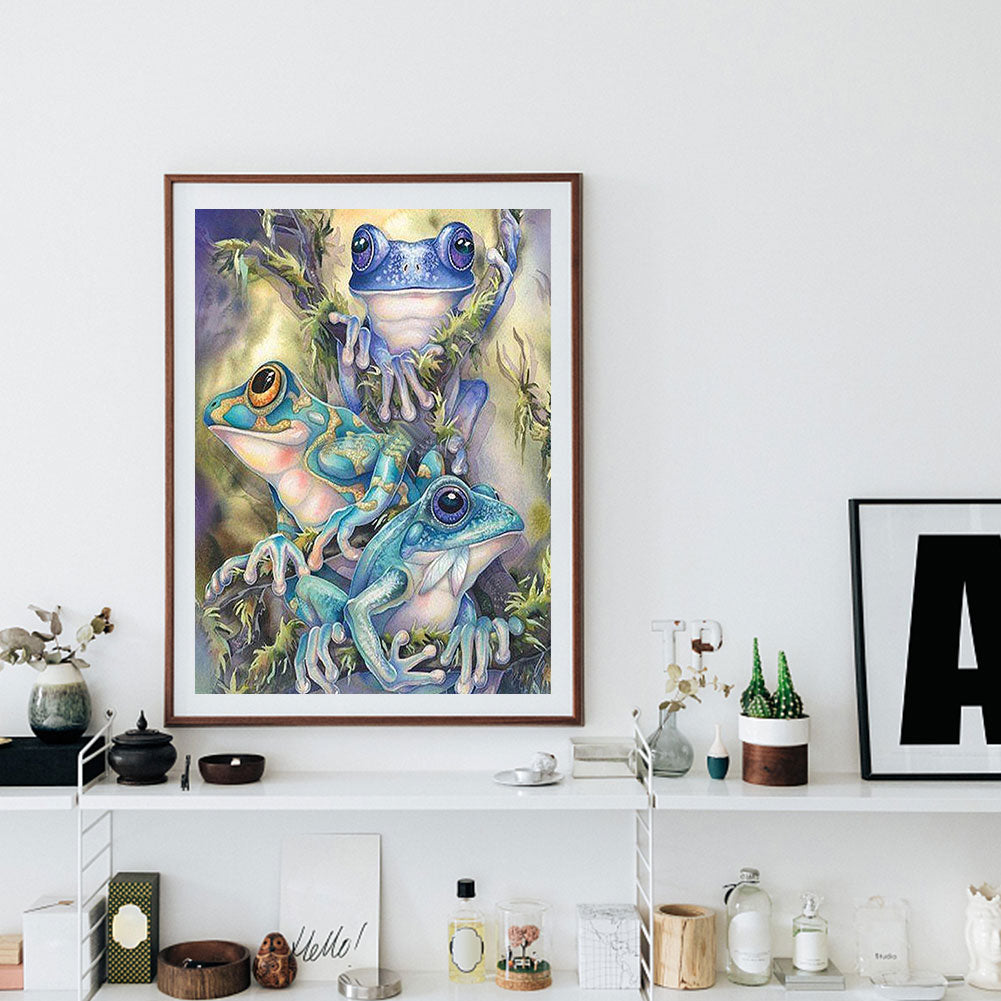 Frog - Full Square Drill Diamond Painting 30*40CM