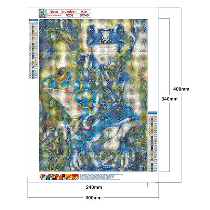 Frog - Full Square Drill Diamond Painting 30*40CM