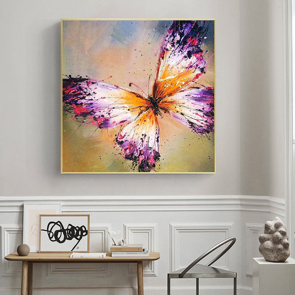 Butterfly - Full Square Drill Diamond Painting 50*50CM