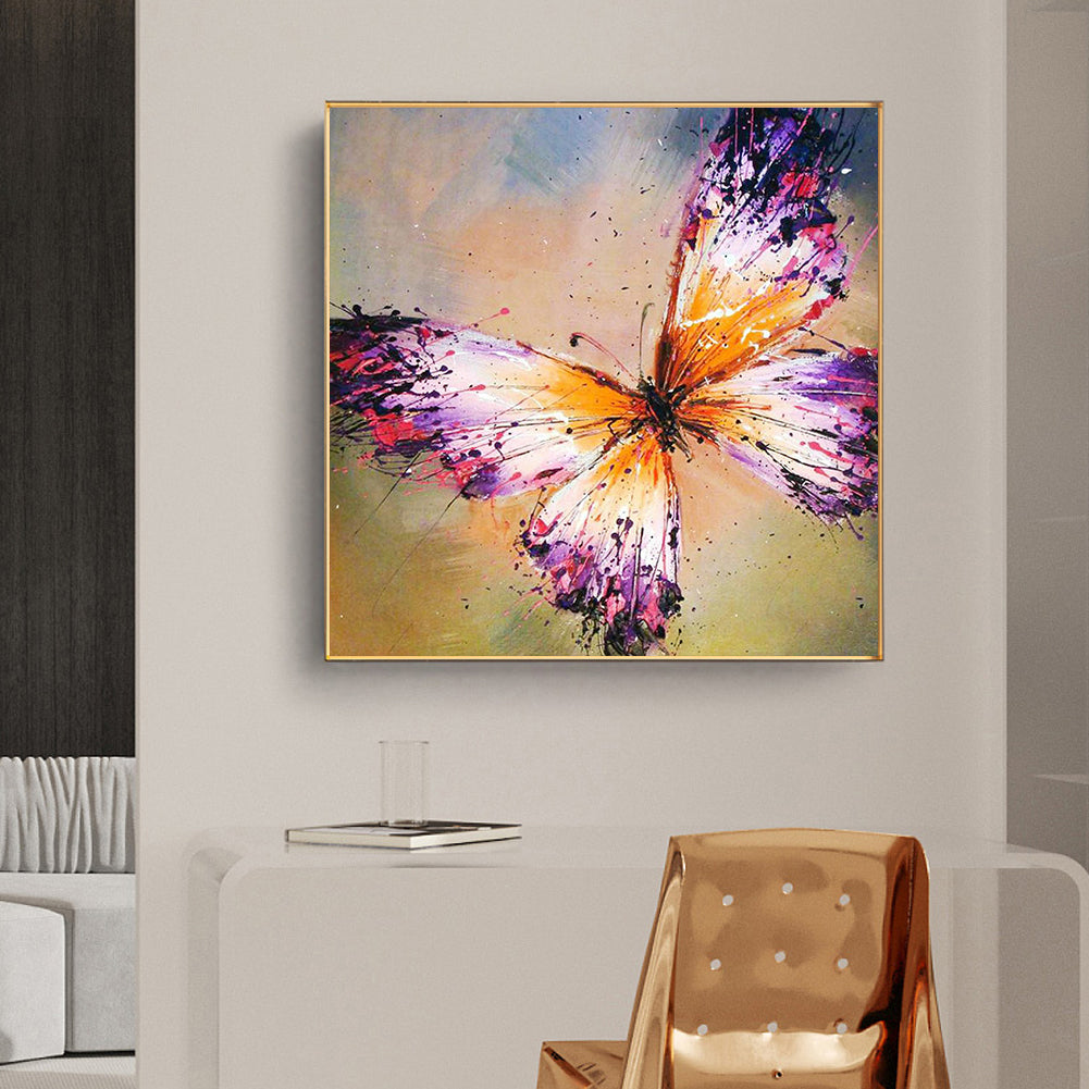 Butterfly - Full Square Drill Diamond Painting 50*50CM