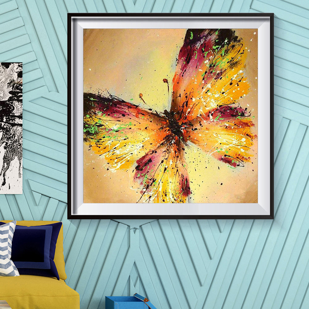 Butterfly - Full Square Drill Diamond Painting 50*50CM