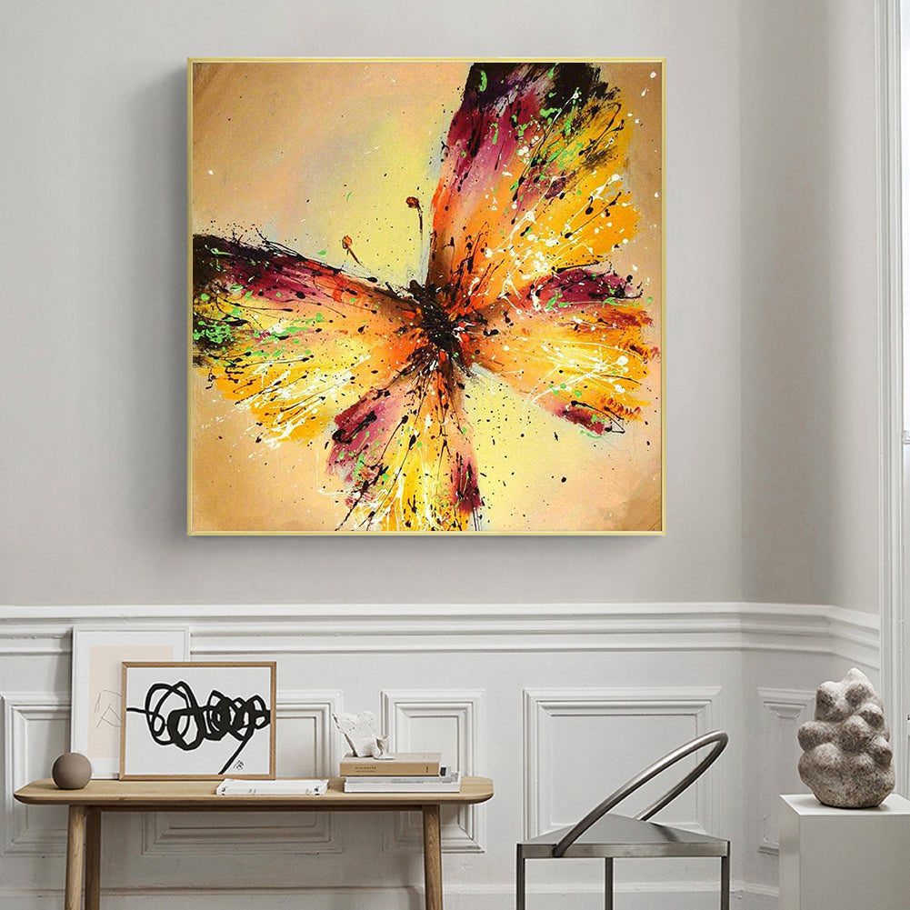 Butterfly - Full Square Drill Diamond Painting 50*50CM