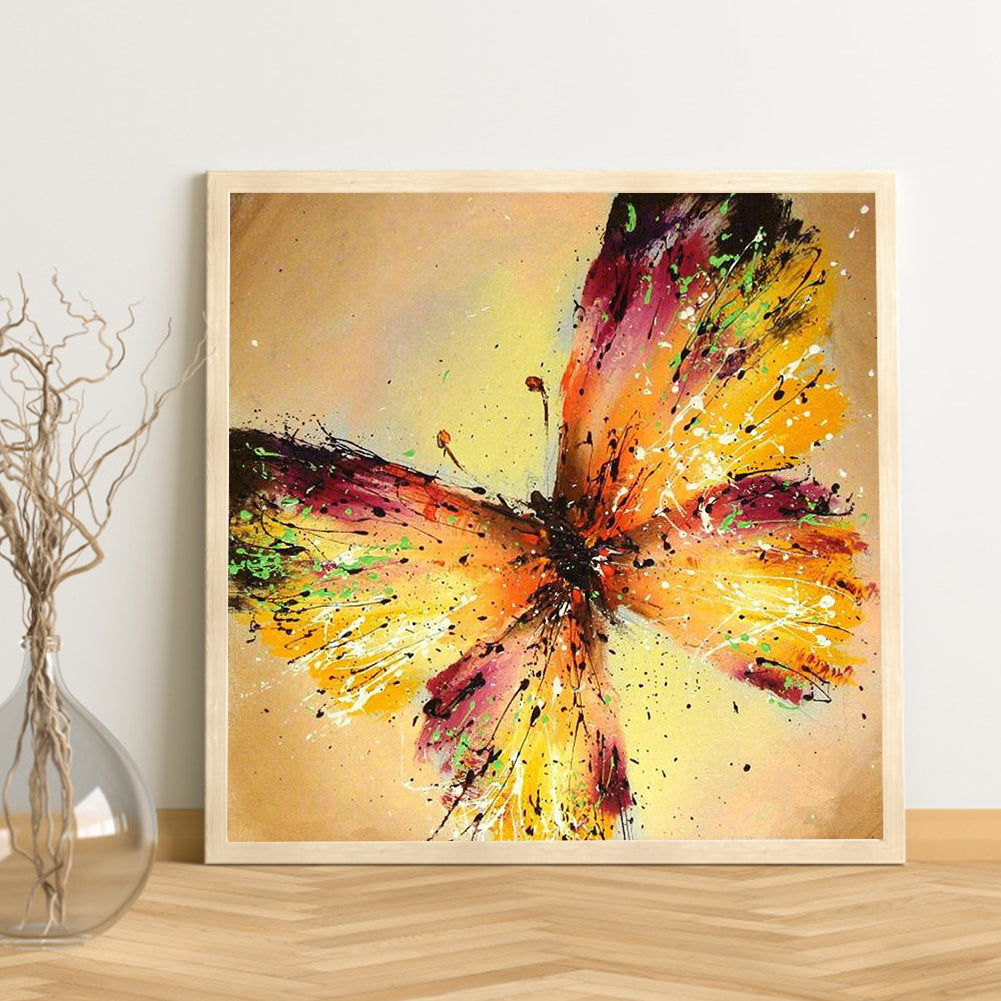 Butterfly - Full Square Drill Diamond Painting 50*50CM