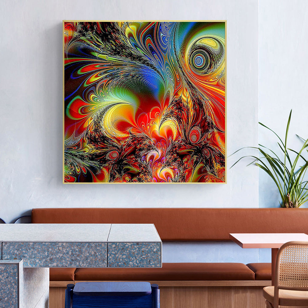 Mandala - Full Round Drill Diamond Painting 50*50CM