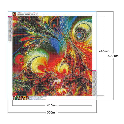 Mandala - Full Round Drill Diamond Painting 50*50CM