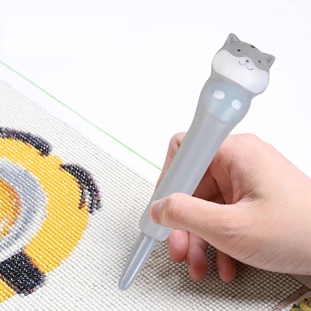 Cartoon Stress Relief Point Drill Pen 5D DIY Diamond Painting Picker Tools