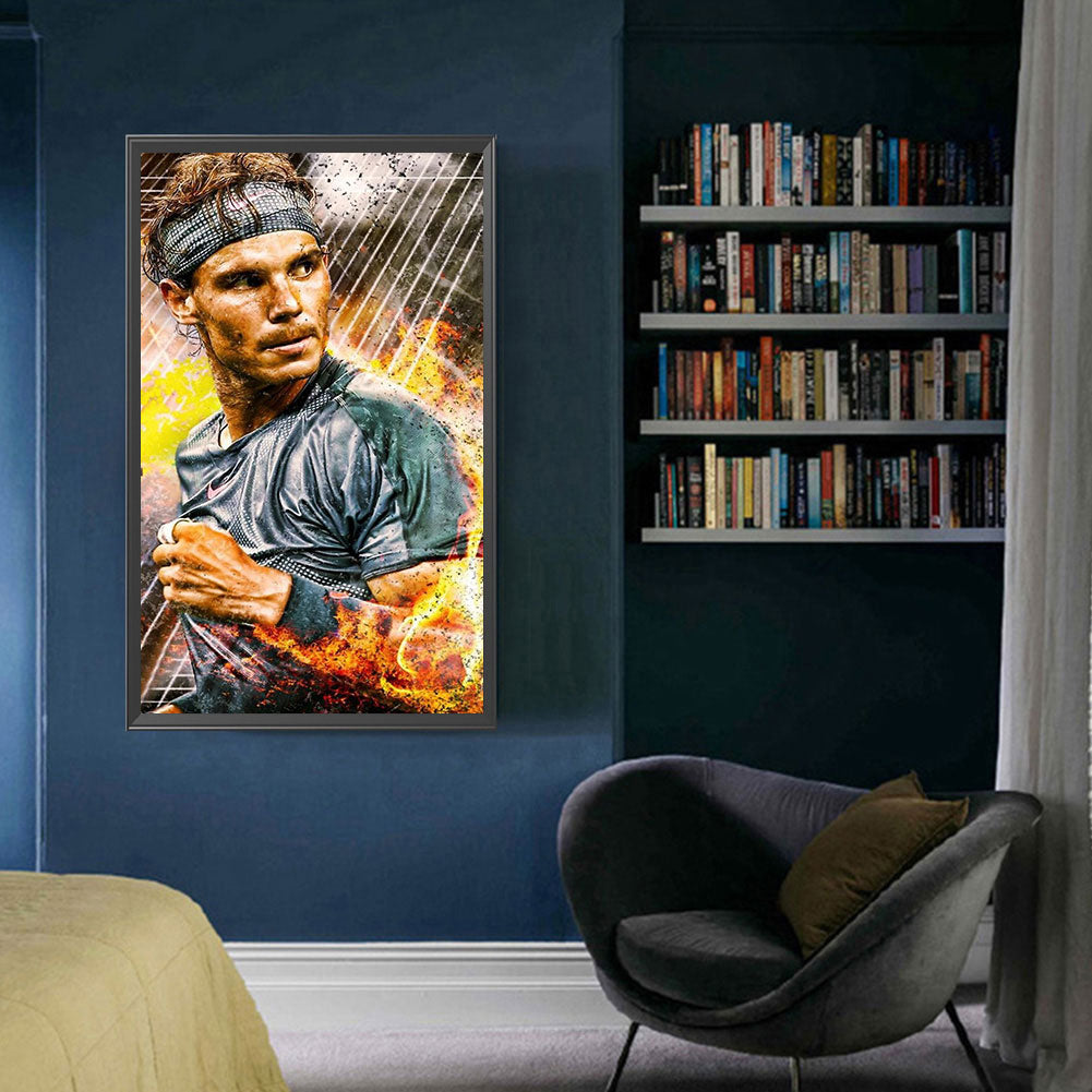 Nadal - Full Round Drill Diamond Painting 40*70CM