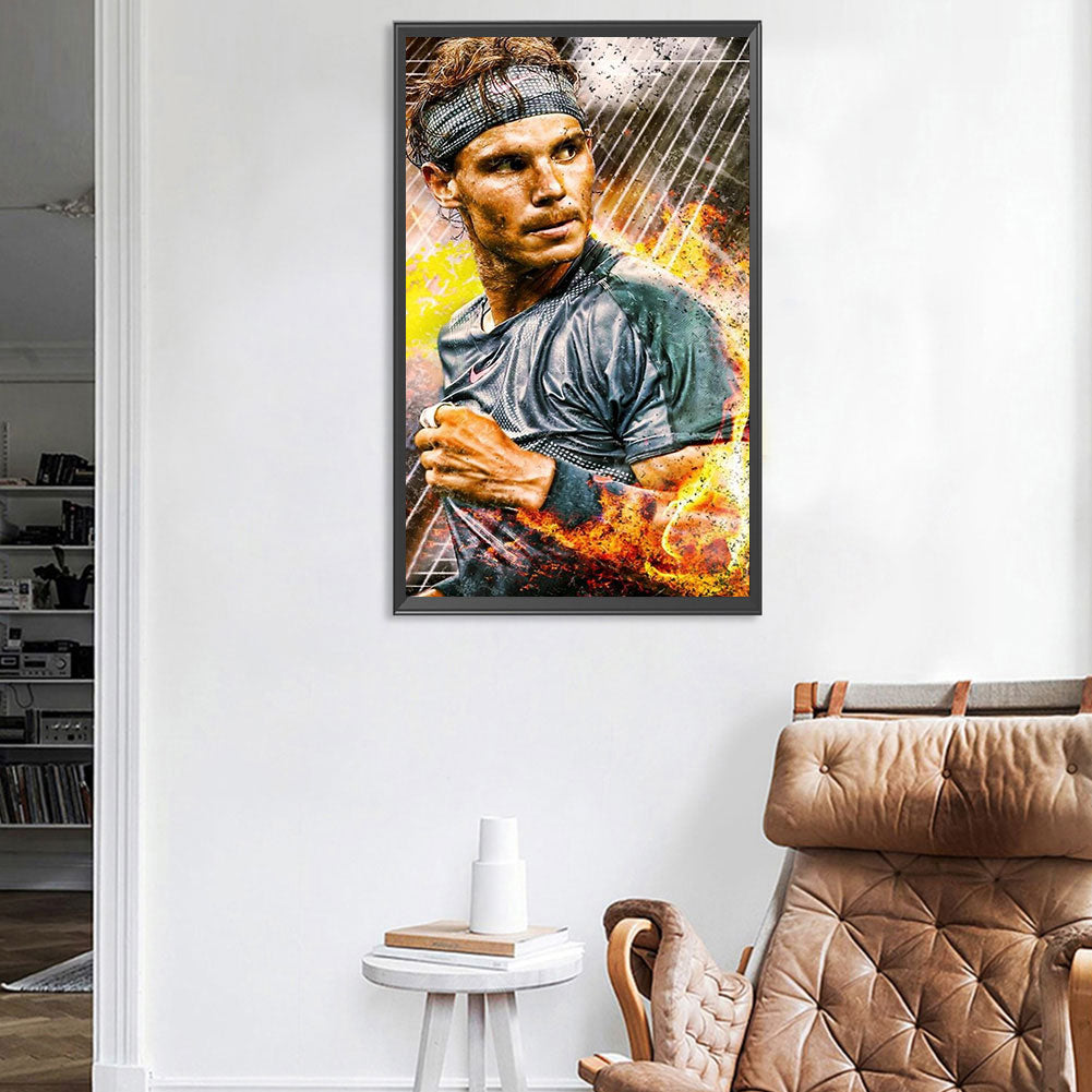 Nadal - Full Round Drill Diamond Painting 40*70CM