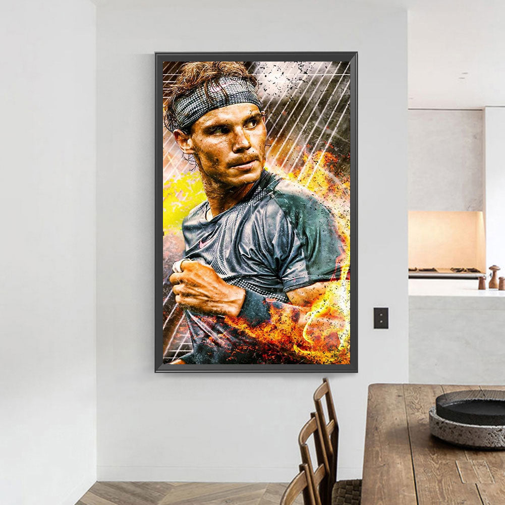 Nadal - Full Round Drill Diamond Painting 40*70CM