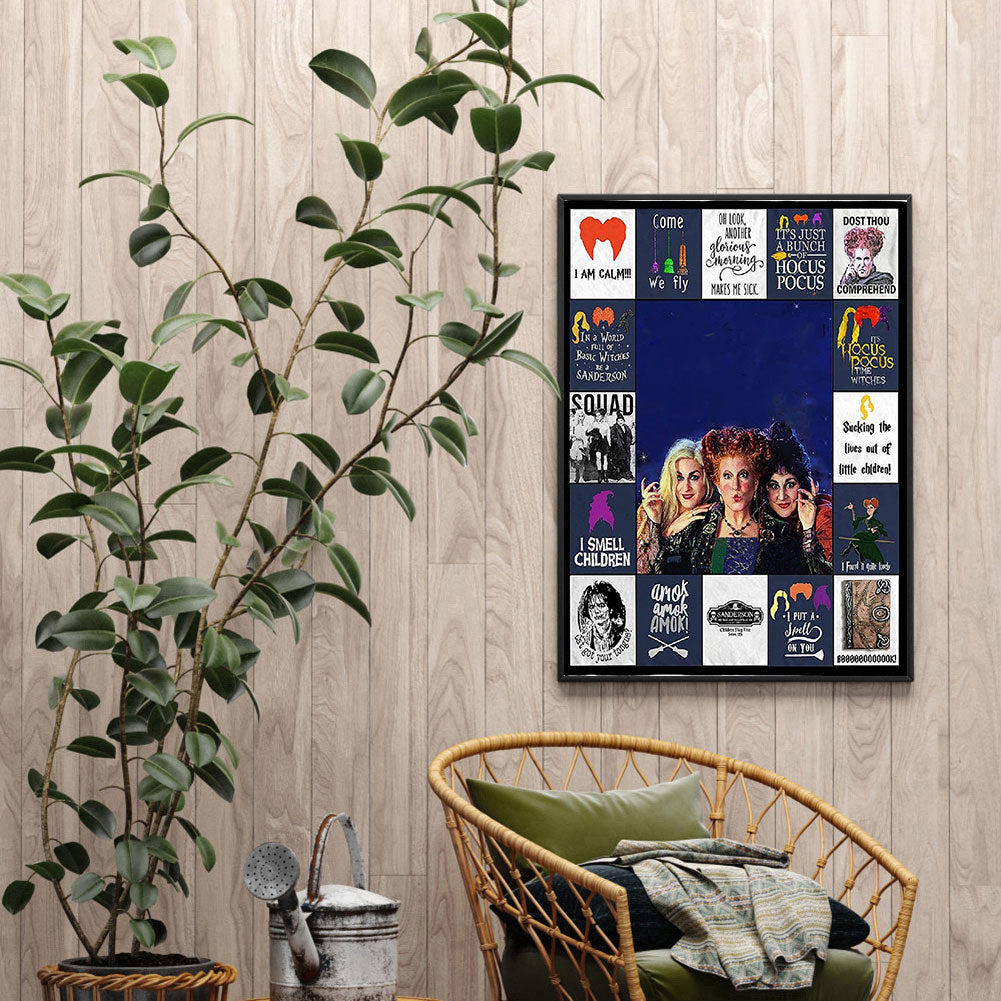 Witches Are Crazy - Full Round Drill Diamond Painting 50*60CM