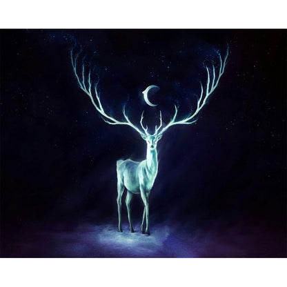 Elk - Full Round Drill Diamond Painting 40*30CM