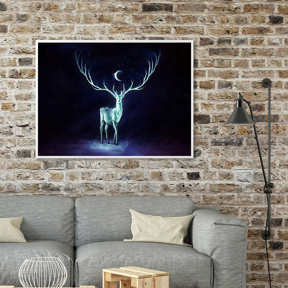 Elk - Full Round Drill Diamond Painting 40*30CM