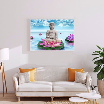 Buddha - Full Round Drill Diamond Painting 40*30CM
