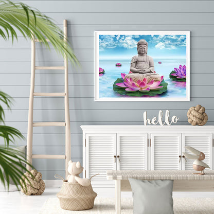 Buddha - Full Round Drill Diamond Painting 40*30CM